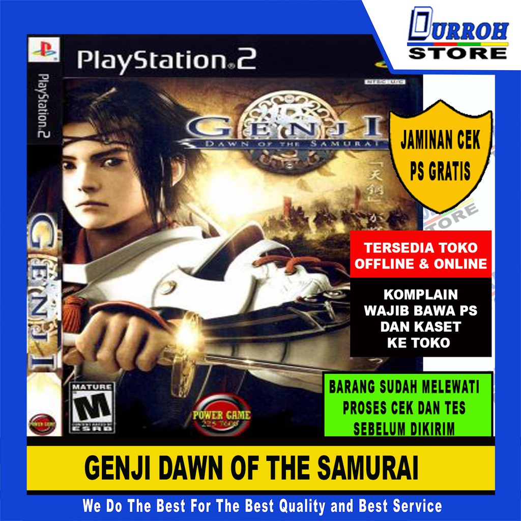 Băng Chơi Game Ps2 / Playstation 2 Genji Dawn