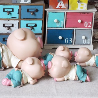 Heo đại tiết kiệm Decor
