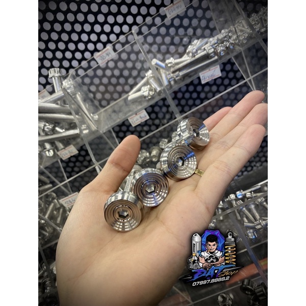 Khâu gắn gác chân Wave/Dream/Future1 INOX304