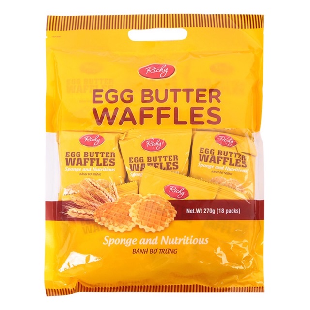 BÁNH BƠ TRỨNG RICHY 270g