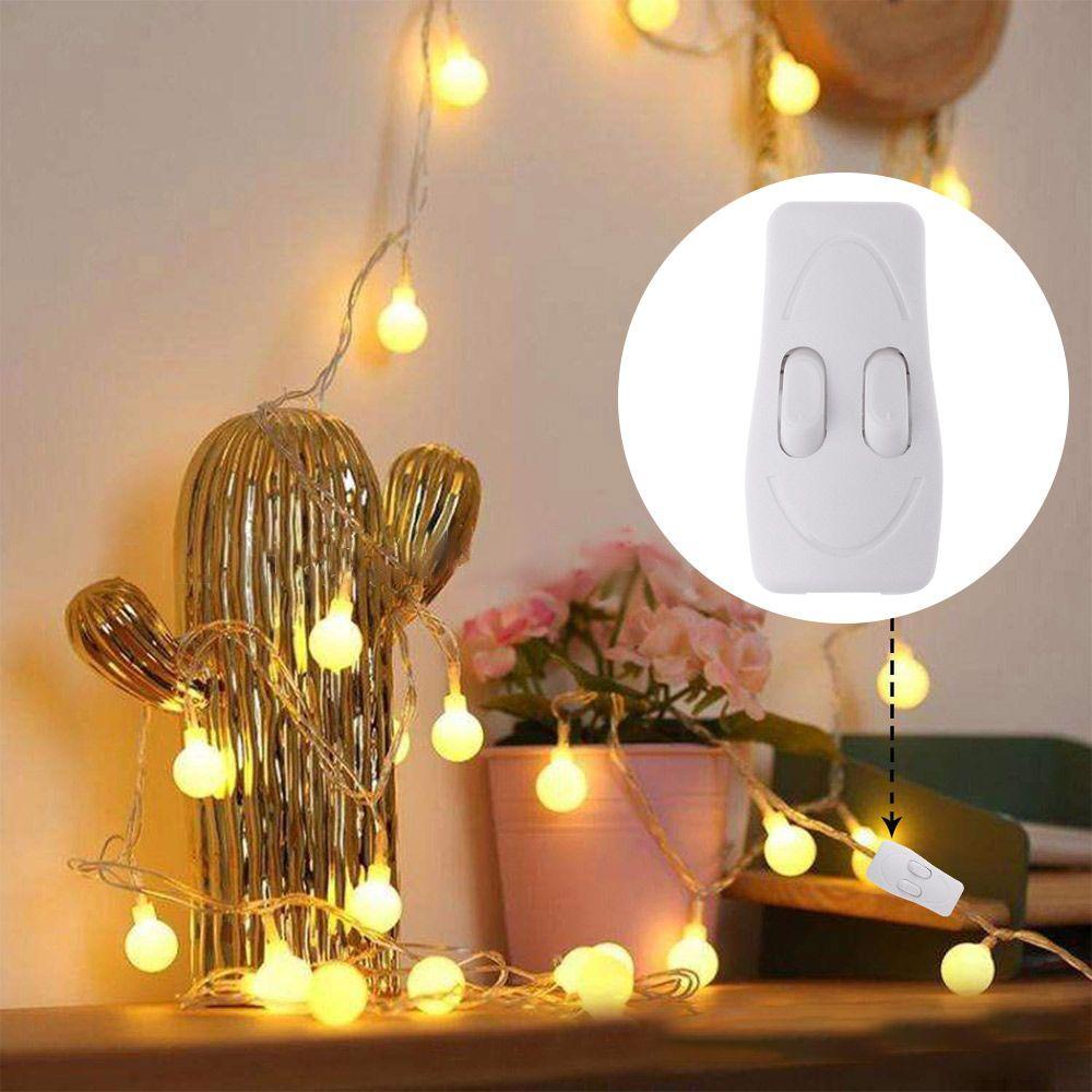Set 2 Công Tắc Nhấn Đèn Sàn Hai Chiều Bằng Nhựa