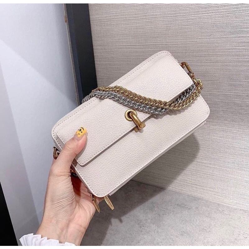 [MA 80840325]Túi Cnk bản au tuon 2 dây kèm túi vải mã Qr - Ảnh thật HANA BAG
