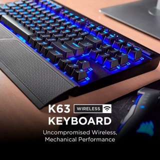 Bàn phím cơ Corsair K63 Wireless-Cherry MX Red