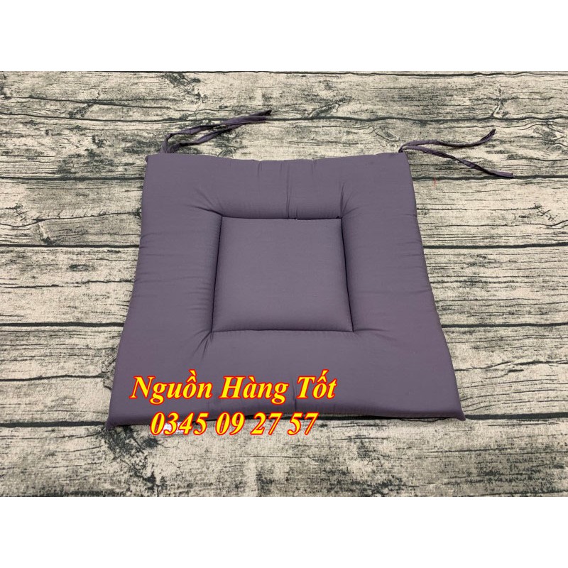 Nệm Ngồi Ghế 40x40x3cm - Nệm Ngồi Sang Trọng Nhỏ Gọn Đa Dạng 16 Màu Sắc