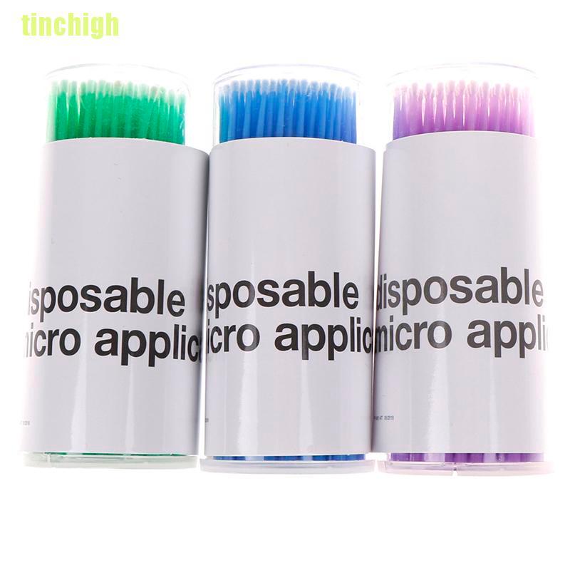 Hộp 100 Tăm Bông Cotton Dùng Một Lần Tiện Lợi