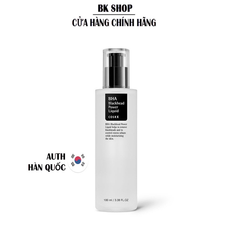 [Date 2024] Tẩy da chết hoá học Cosrx BHA  blackhead Power Liquid - Hàn Quốc