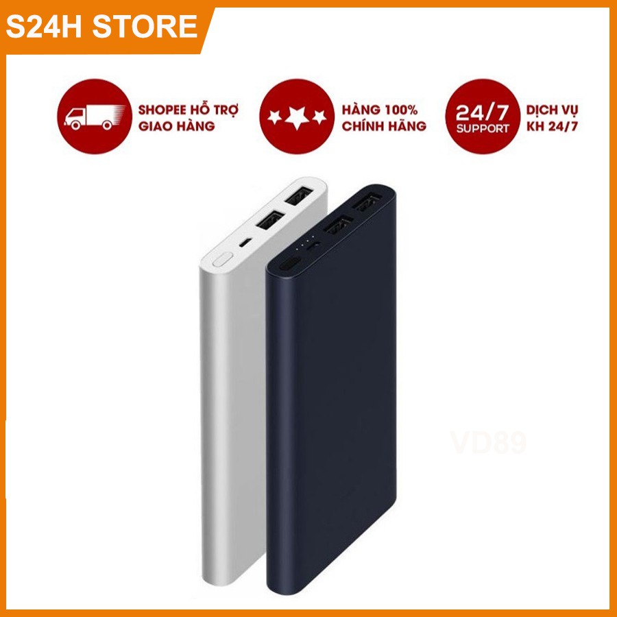 [GIÁ HỦY DIỆT]  Sạc dự phòng xiaomi gen 2 10000mah hàng DGW ( CÓ VIDEO SẢN PHẨM )