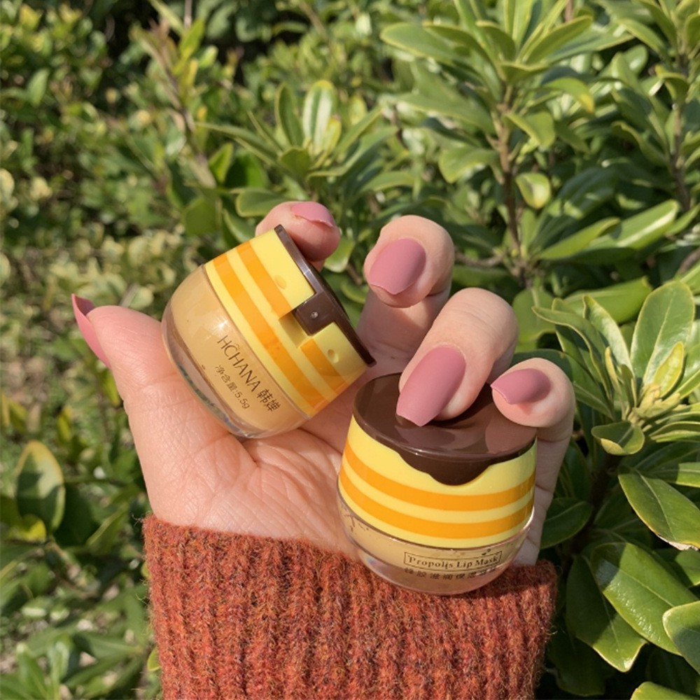 🌈🍓🍯 Mặt Nạ Ngủ Son Dưỡng Môi Propolis Lip Mask Chiết Xuất Mật Ong Rừng, Nha Đam Giúp Môi Mềm Mịn, Giảm Thâm , Nứt Nẻ | BigBuy360 - bigbuy360.vn