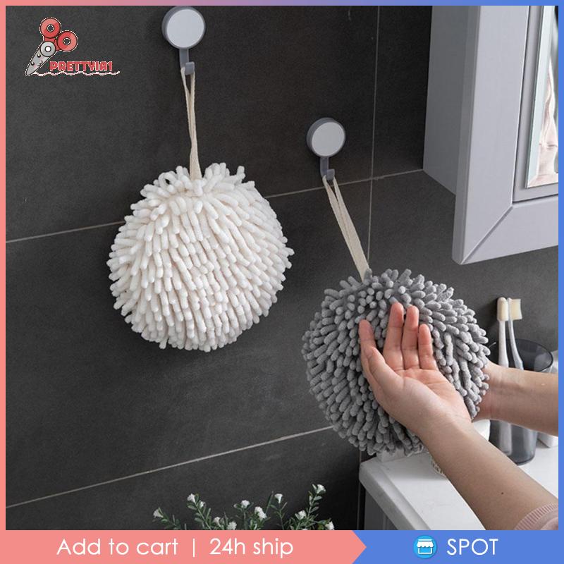 1 Khăn Lau Tay Mềm Mại Siêu Thấm Hút Có Móc Treo Cho Nhà Bếp