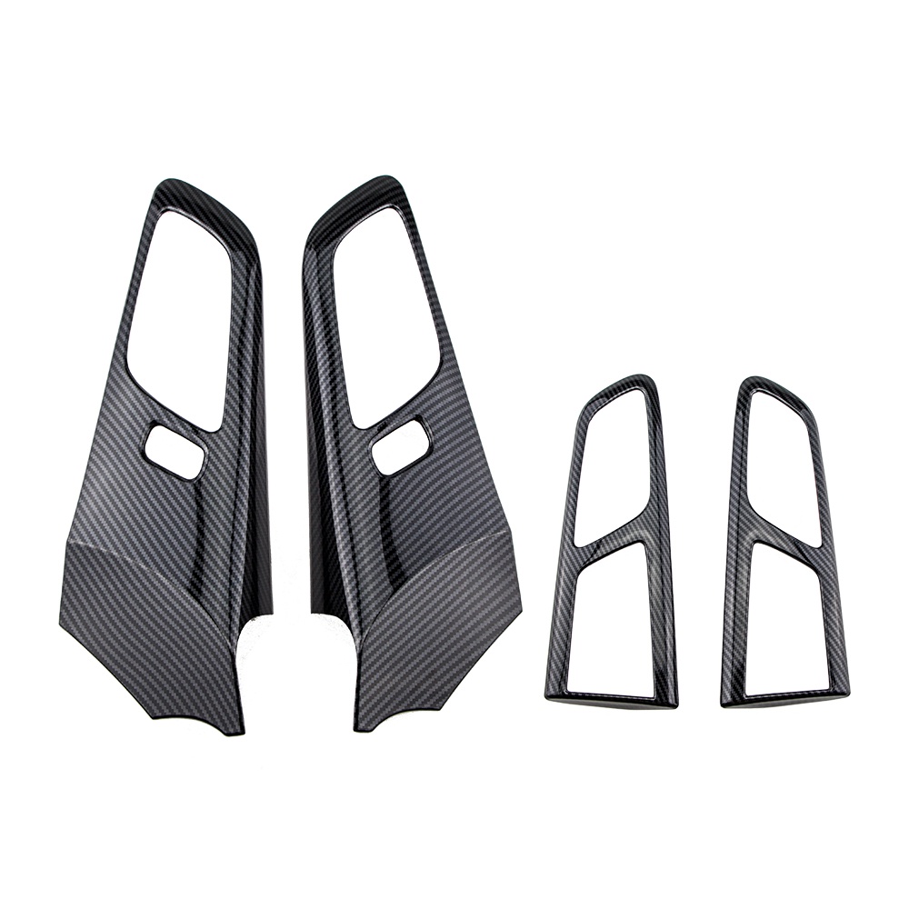 Khung Viền Tay Nắm Cửa Xe Hơi Bằng Sợi Carbon Cho Ford Ranger Everest 2015-2021