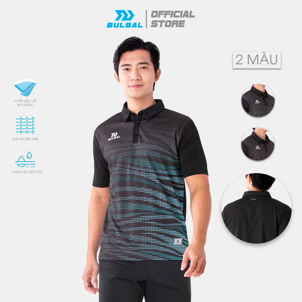 Áo cầu lông nam Bulbal Badminton SS22 chuyên nghiệp, chất vải mè Bul-Mesic, Dùng Trong Tập Luyện Và Thi Đấu Cầu lông