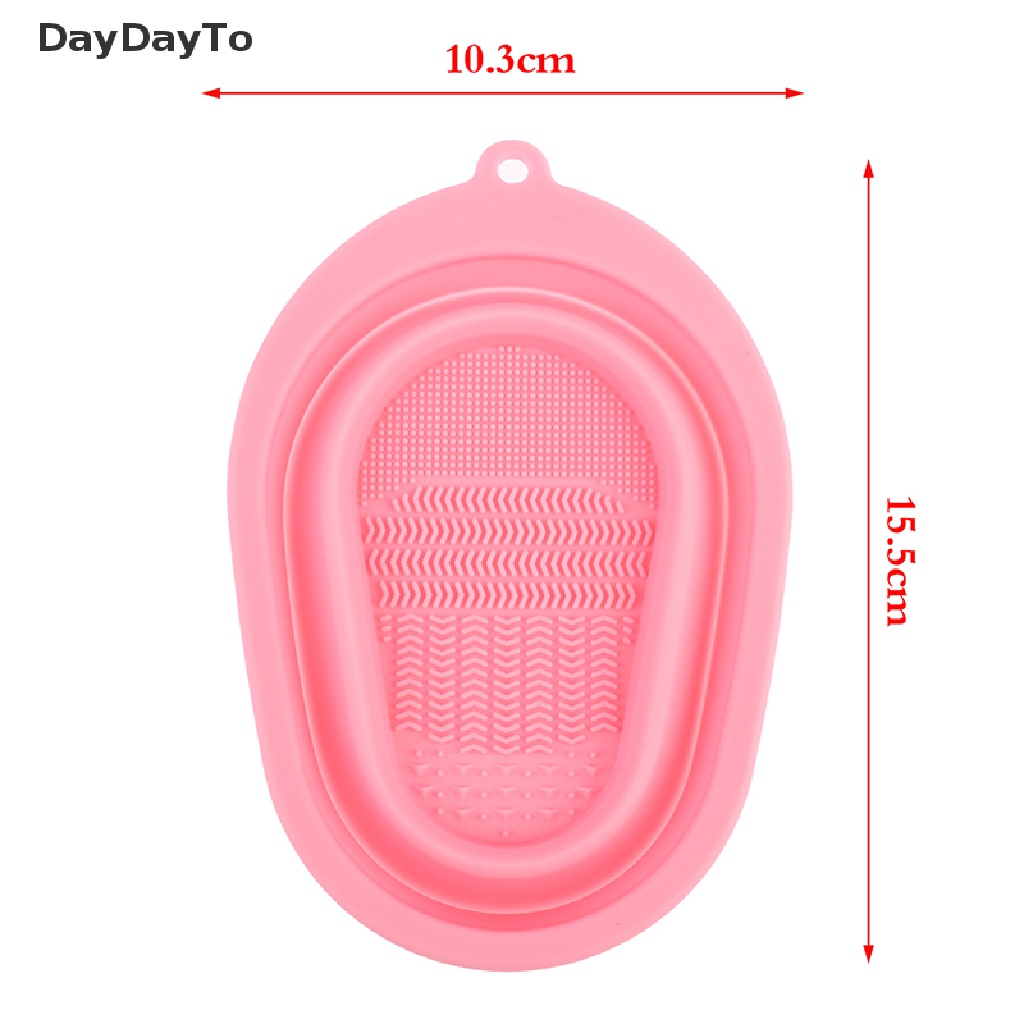 Dụng Cụ Vệ Sinh Cọ Trang Điểm Daydoytto Thiết Kế Gấp Gọn Tiện Dụng