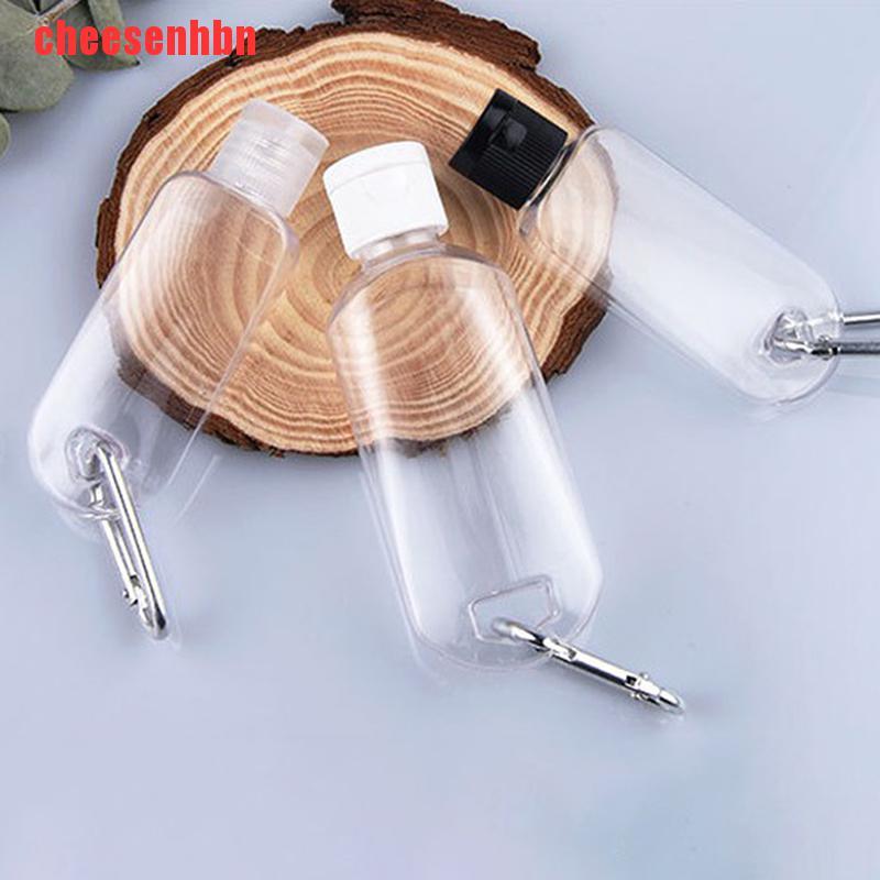 [cheesenhbn]30/50ml Transparent Empty Bottles Travel Shampoo Cosmetics Bottle with Holder