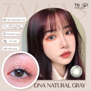 [HOT] Kính áp tròng cao cấp DNA TAYLOR NATURAL GREEN GRAY màu xanh xám tự nhiên trong veo