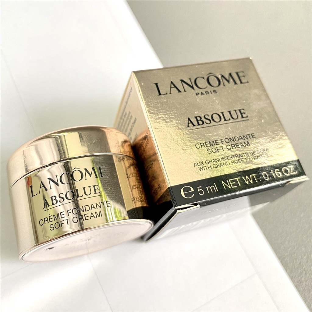 Lancome Kem Tái Tạo Chống Lão Hóa Absolue Soft Cream With Grand Rose Extracts 15ml-Hàng Chính hãng
