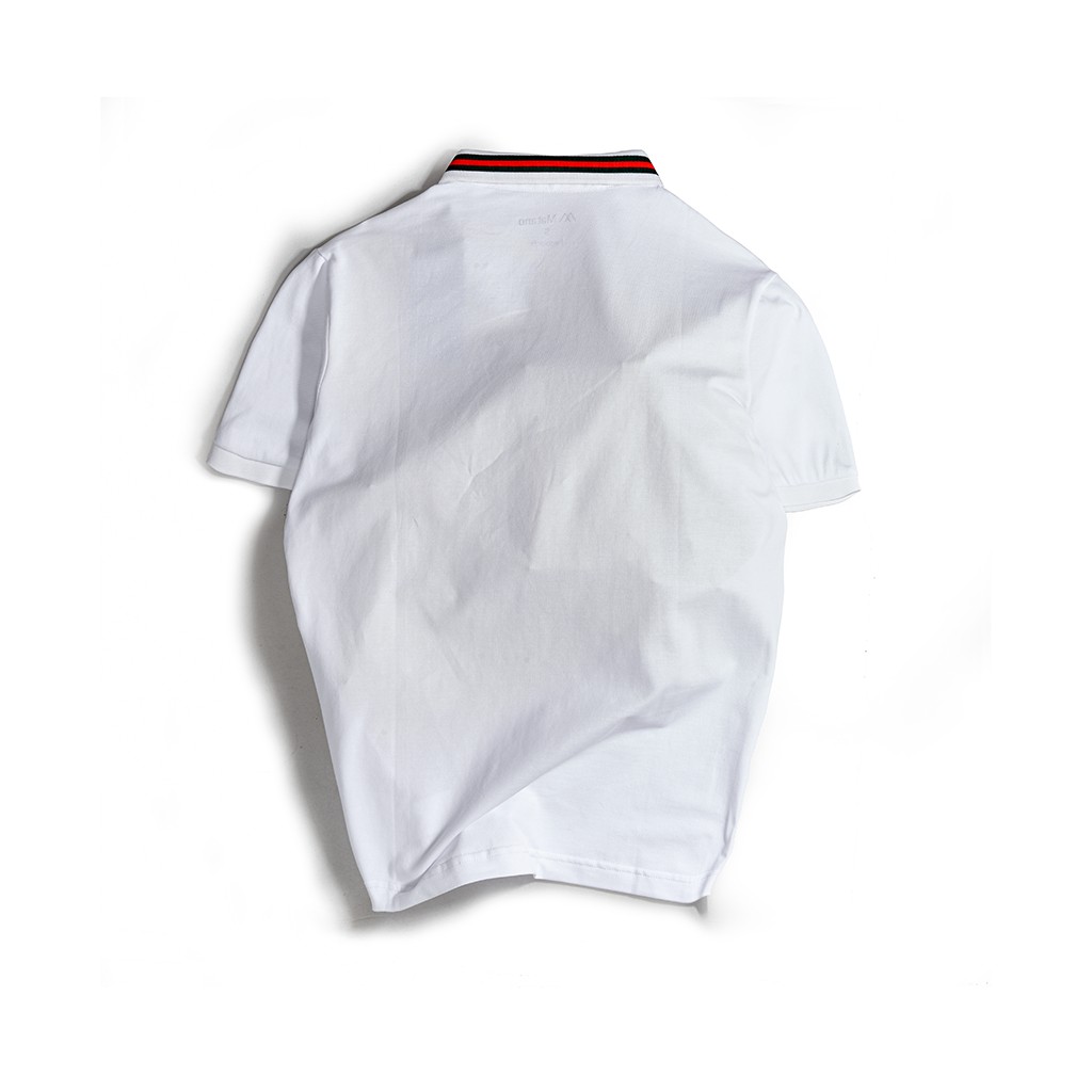 Áo polo nam đẹp cao cấp MATANO - Áo thun nam có cổ trụ bẻ dệt sọc, họa tiết, vải cá sấu cotton chính hãng hàng hiệu 025 | BigBuy360 - bigbuy360.vn