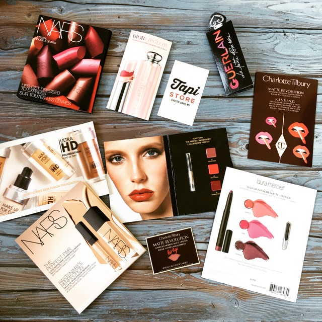 Mẫu thử trang điểm - Nhiều nhẫn hiệu - Series 1 - Mua nhiều giảm giá