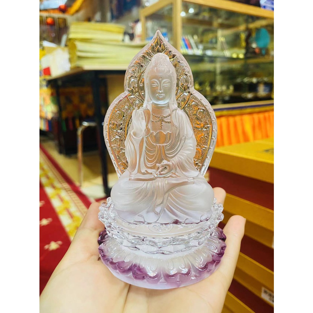 [PBMC]Tượng Quan Âm lưu ly (Bày ô tô)