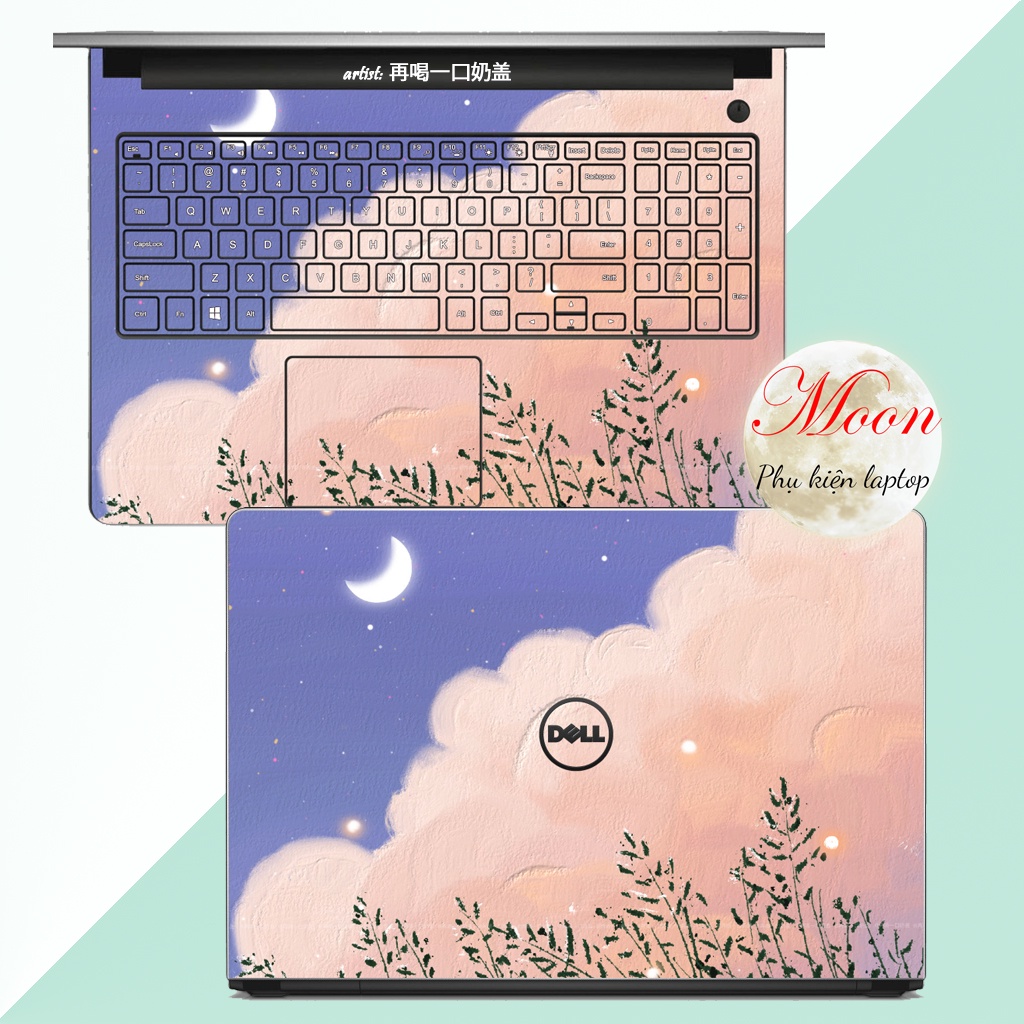 Skin Laptop  Art 2 Hình Vẽ Nghệ Thuật Dành Cho Tất Cả Các Dòng Máy Như: Dell, Hp, Acer, Asus, Macbook,...
