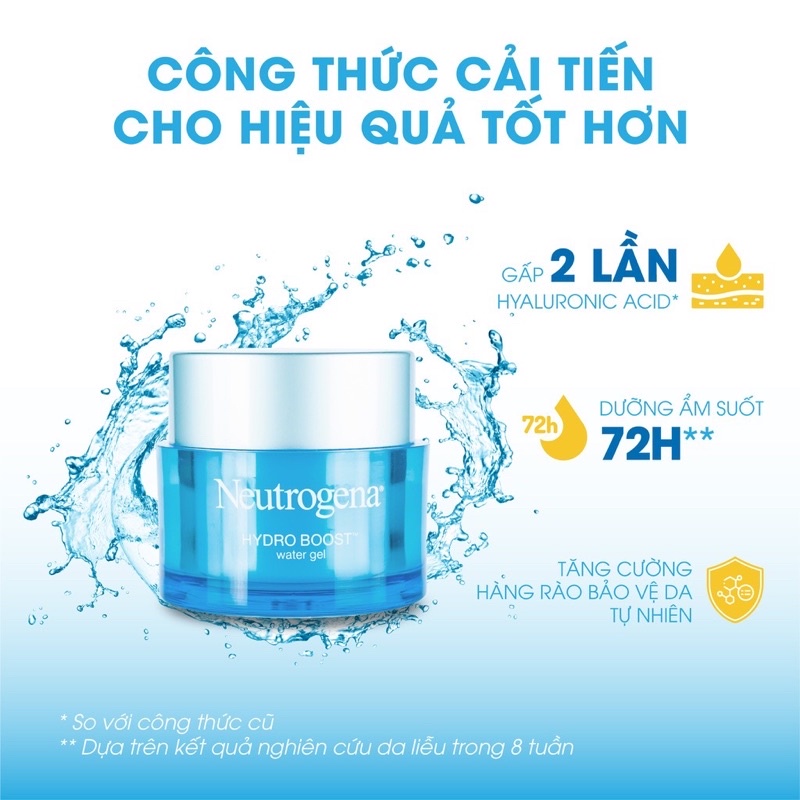 Kem dưỡng Neutrogena Hydro Boost Water Gel - Aqua Gel