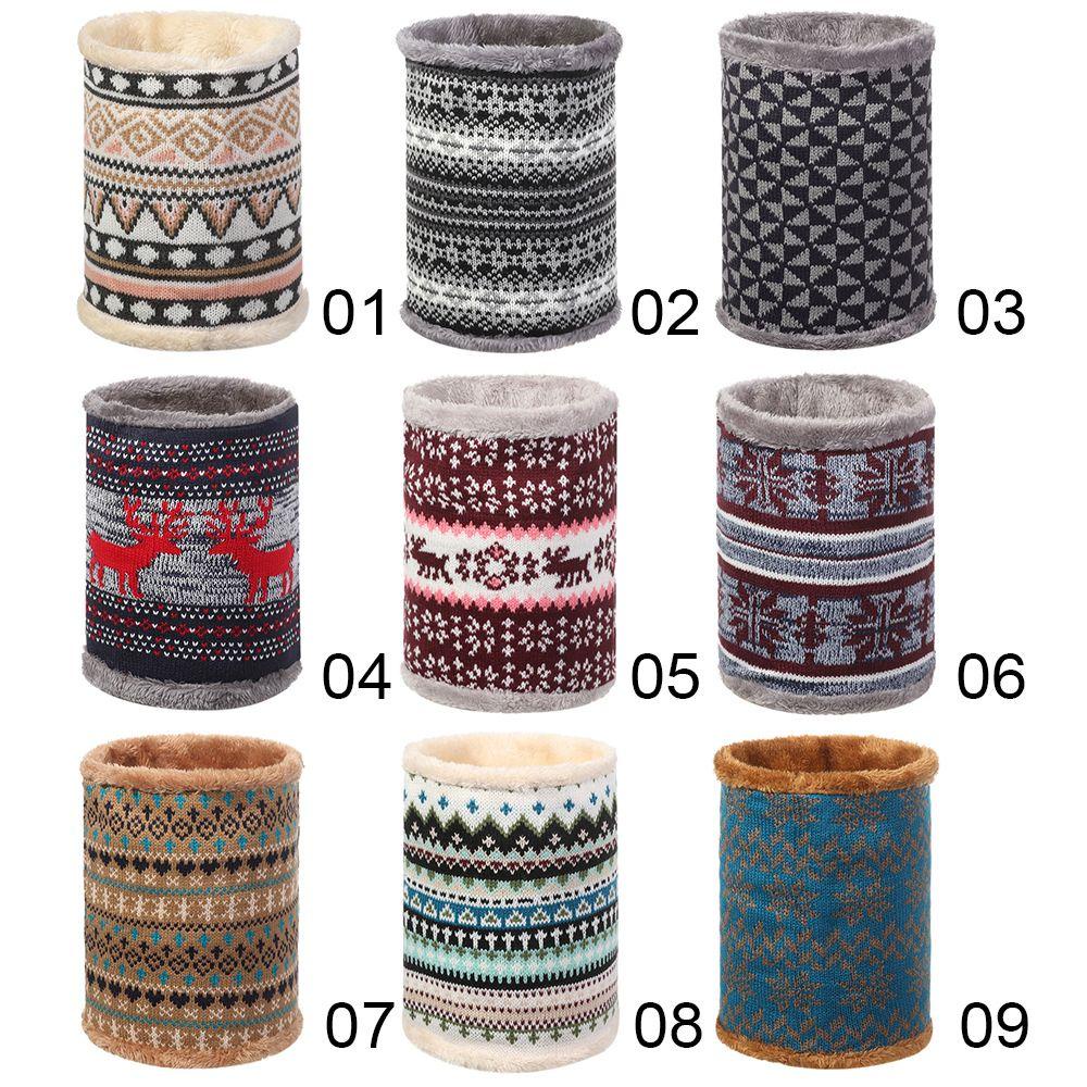 Khăn Choàng Cổ Đan Len Dày Dặn Thời Trang Unisex