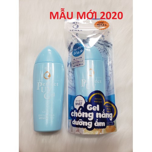 (HD6/2023)gel Chống Nắng Senka Perfect UV Gel SPF50+ PA++++ - Senka Perfect UV 80g