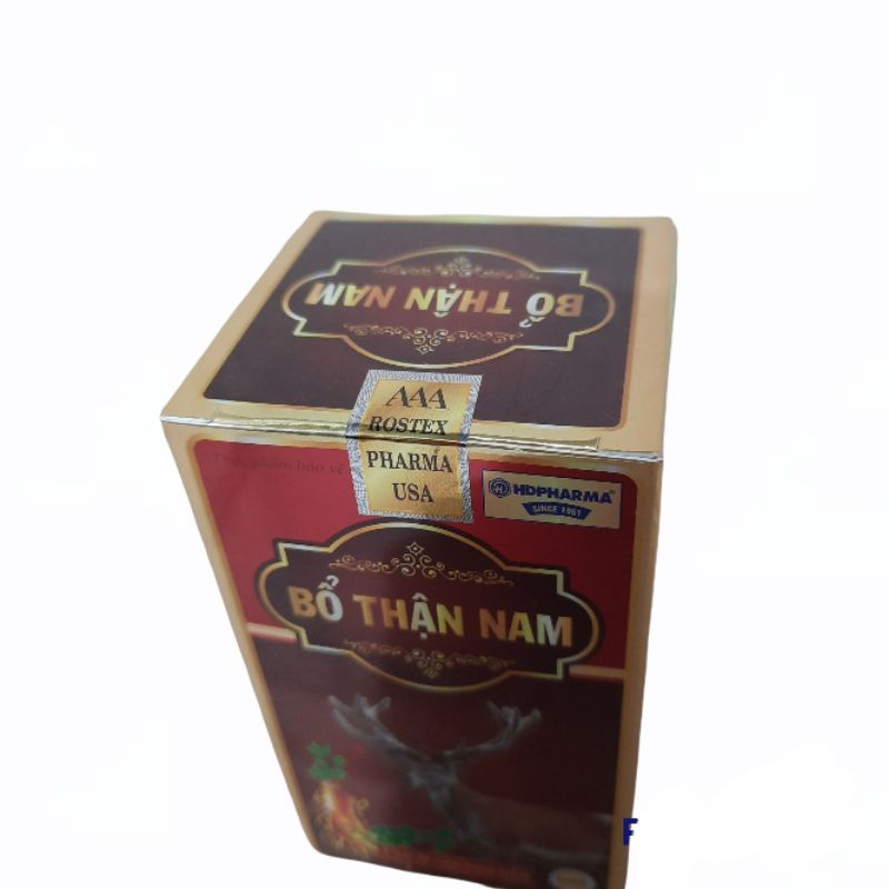 Viên uống Sâm nhung bổ thận - BỔ THẬN NAM - bổ thận ,tráng dương, tăng cường chức năng sinh lý nam giới ,