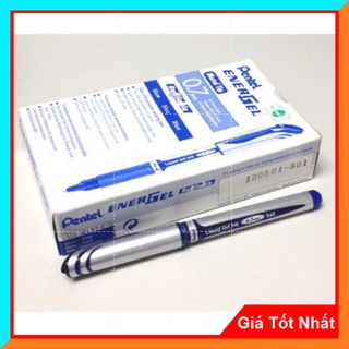 Bút ký Pentel Liquid Gel Ink BL57 Nét 0.7mm với 2 Màu Mực Xanh và Đen