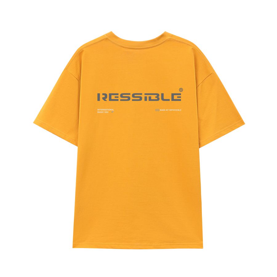 Áo thun International Basic - Ressible [Streetwear/Yellow]