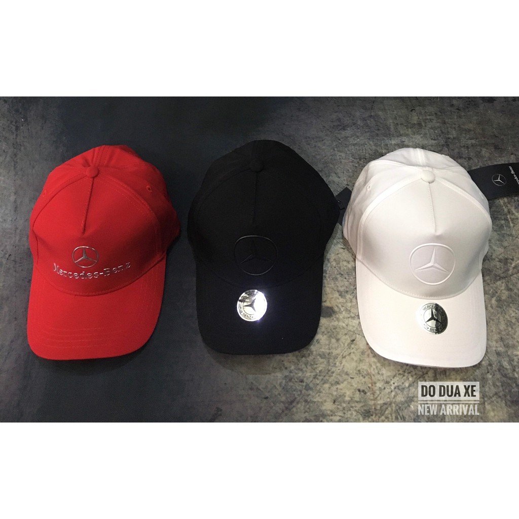 Nón_mũ kết Mercedes_đua xe