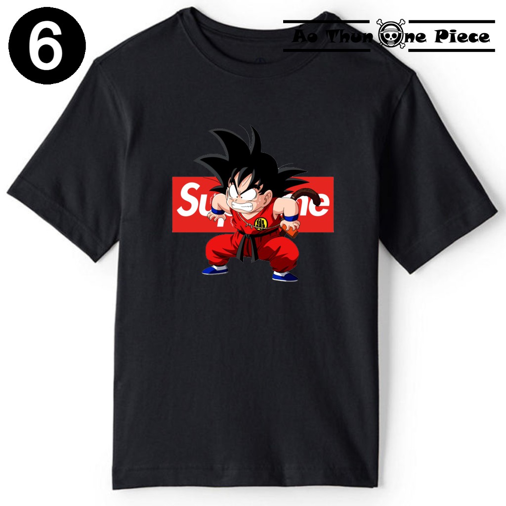 ⚡️FREESHIP⚡️Áo Thun In Hình SONGOKU SUPREME Áo Đen [Nhiều Mẫu] "Cực Đẹp, Siêu Cute" - Áo Thun Dragon Ball