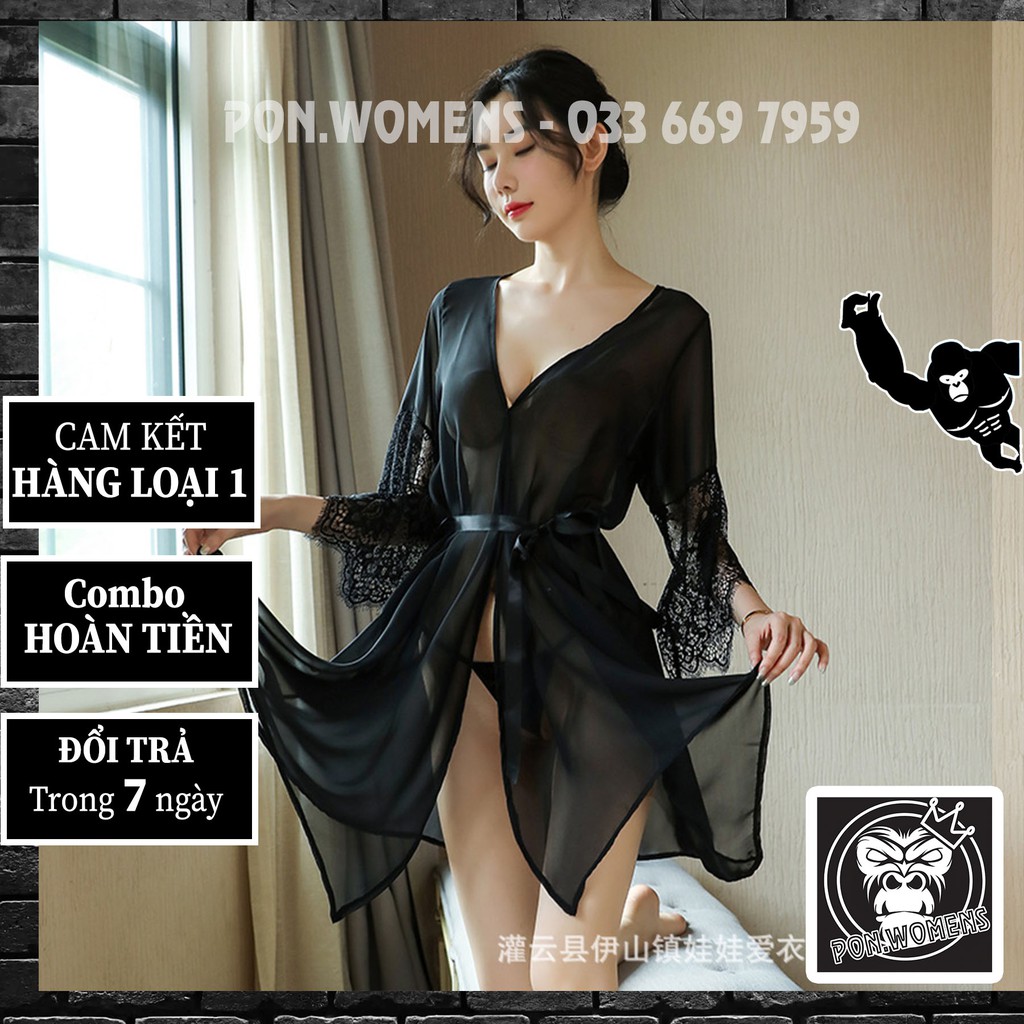 ÁO CHOÀNG TẮM - ĐẦM TẮM NỮ SEXY QUYẾN RŨ MÀU TRẮNG, HỒNG, ĐEN MẶC ĐI BIỂN PON.WOMENS | BigBuy360 - bigbuy360.vn