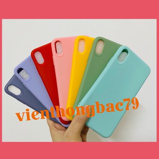 Ốp dẻo màu camera cho Iphone X / XS / Xs max
