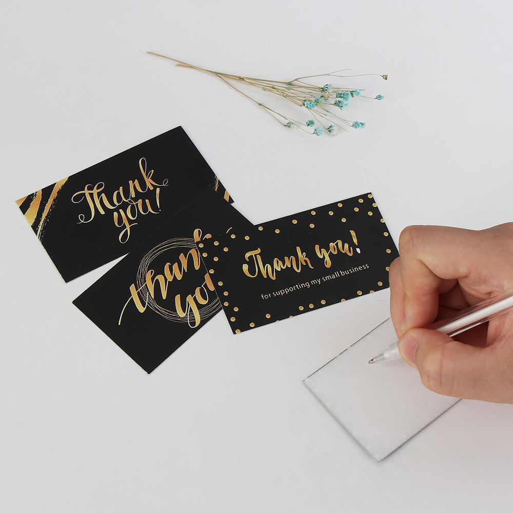LANSEL Set 50 Tấm Nhãn Dán &quot;Thank You&quot;