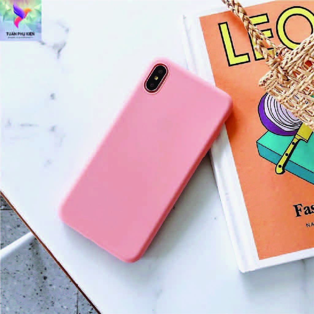 Ốp Lưng Iph.0ne ⚡ Ốp Iph.0ne Trơn Dẻo 3 Màu ⚡ iPh.0ne 6P/7/8/7plus/8plus/x/xs/xs max/11/11promax-Tuancase75