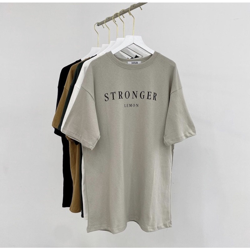 Áo thun hàn 3158 in stronger 4 màu