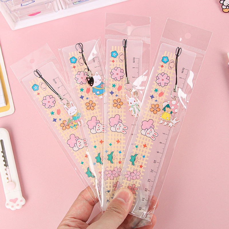 Thước Dây Kim Loại Họa Tiết Hoạt Hình Xinh Xắn Sáng Tạo