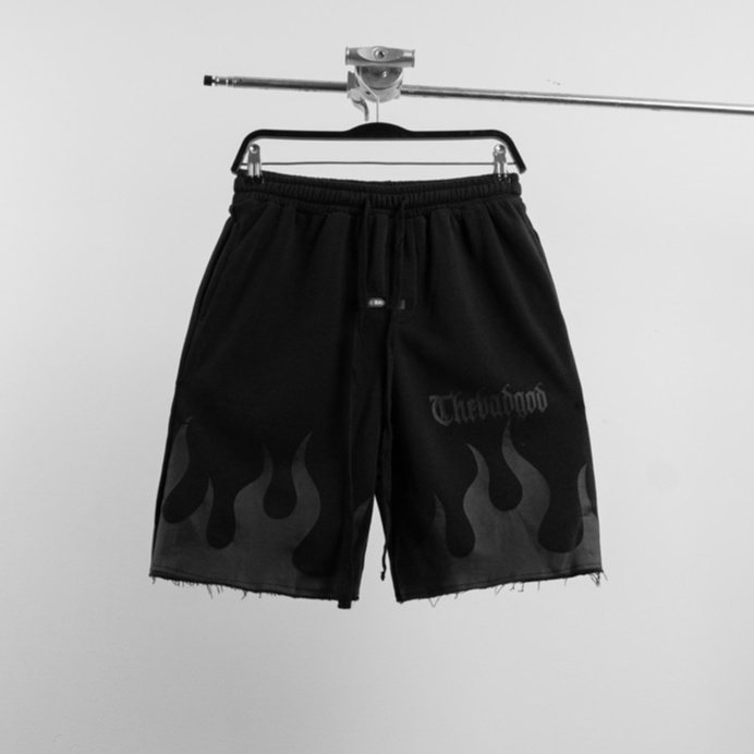 Quần shorts The Bad God Black Fire