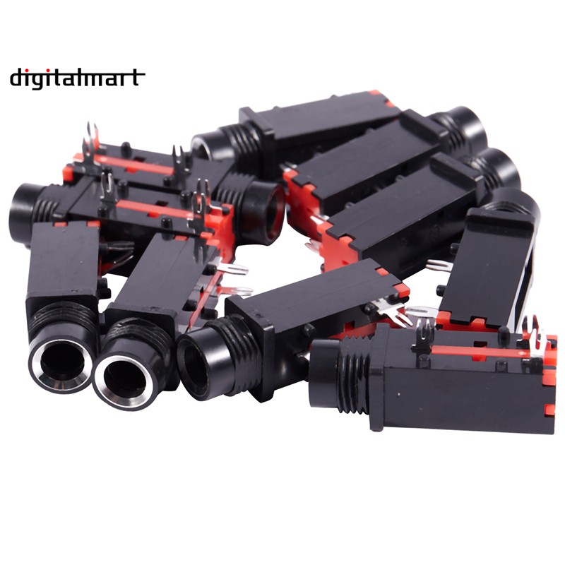 10 Đầu Nối Âm Thanh 6.35mm 1/4 Inch 3pin Mono | BigBuy360 - bigbuy360.vn