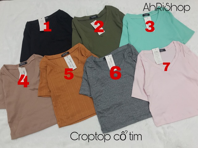 Áo thun croptop tay ngắn ( hình thật 100% kèm hình mẫu lên dáng )