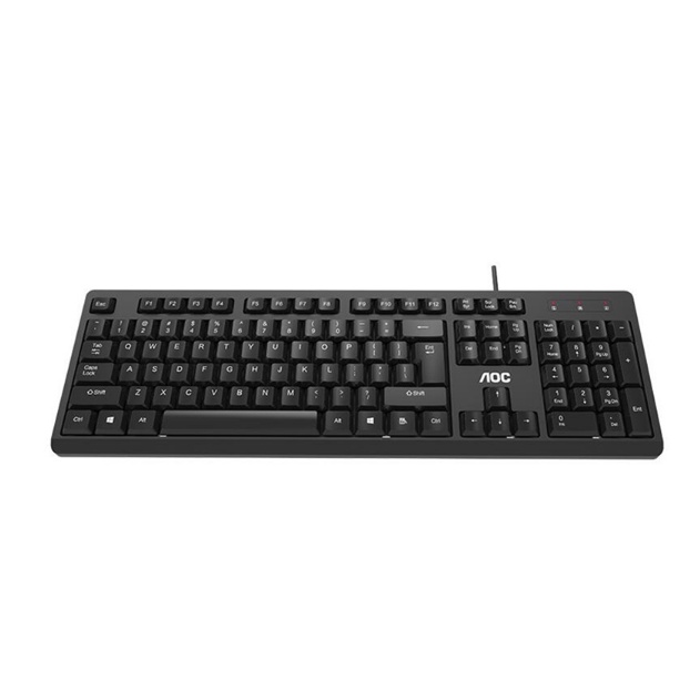 Bàn Phím Máy Tính giá rẻ AOC có dây kết nối cổng USB