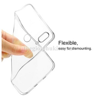 Ốp lưng silicon dẻo trong suốt Huawei Nova 3e, P20 lite siêu mỏng 0.6mm