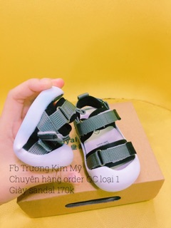 Giày sandal cho bé trai (hình thật shop chụp)
