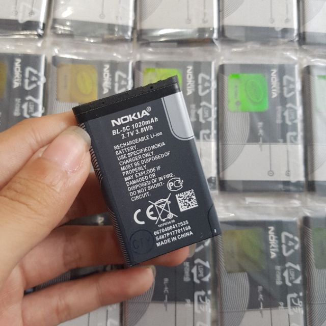 Pin Nokia BL-5C Zin Hàng Cao Cấp