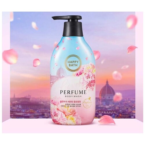Sữa Tắm Cao Cấp Hàn Quốc HAPPY BATH Body Wash - Lovely Pink Florence 900g