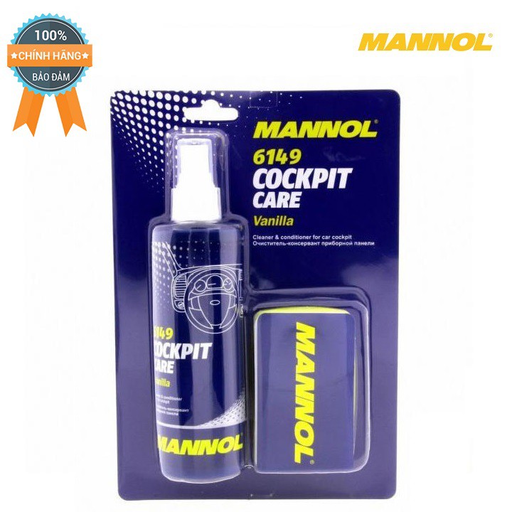 Dung Dịch Vệ Sinh Buồng Lái MANNOL Cockpit Care Vanilla 6149 250ml – HB AUTO