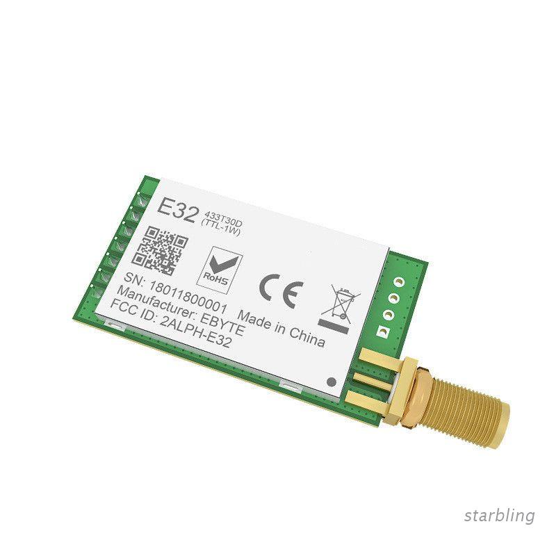 Mô-đun thu phát tín hiệu SX1278 433MHz 30dBm 1W E32-433T30D SMA chuyên dụng