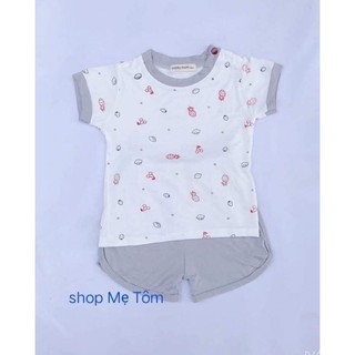 Bộ thun lạnh Minky mom cộc tay