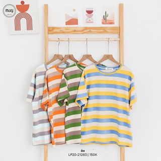 Áo phông oversize kẻ  #9010
