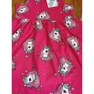 Váy đầm thun unicorn Hm AUTH